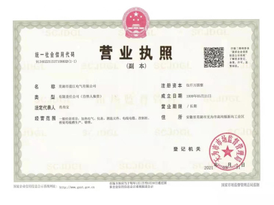 營(yíng)業(yè)執照